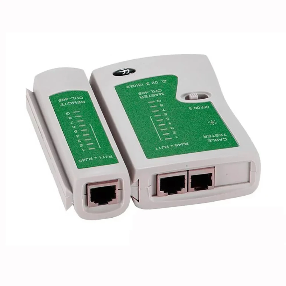 

Тестер сетевого кабеля RJ45, RJ11, RJ12 CAT5
