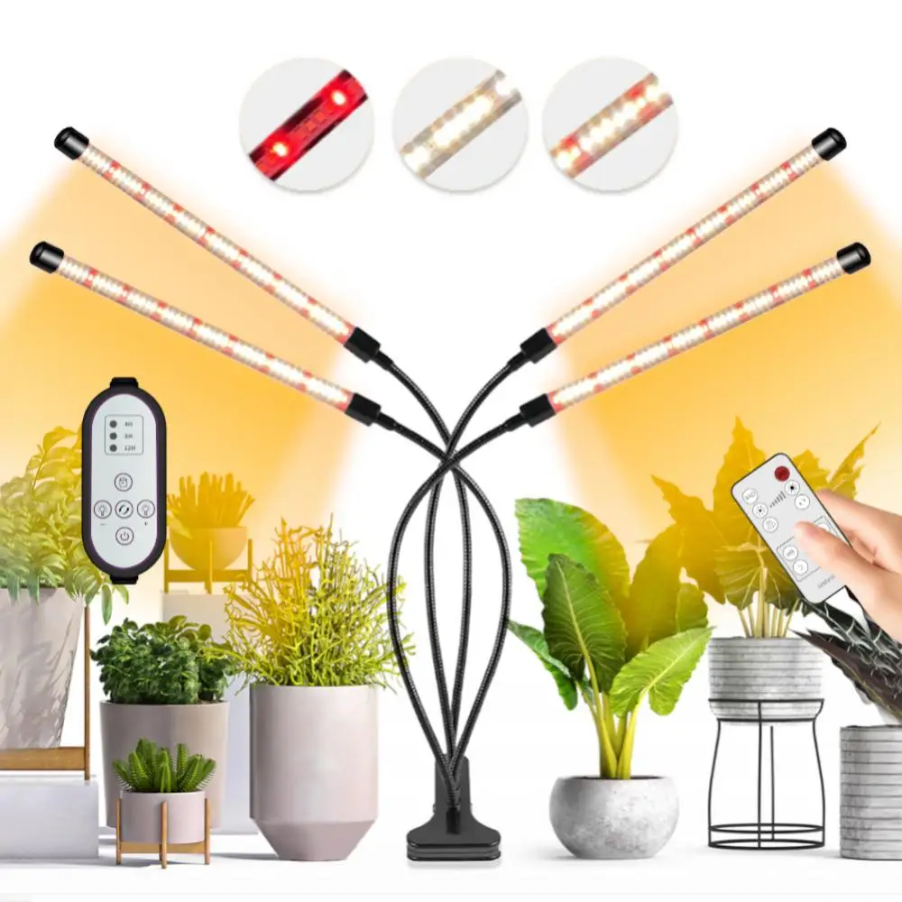 

4/8/12h Timer Phytolamp Full Spectrum Plants Flower Seeds Grow Lamp Usb Seedlings Led Grow Light With Remote Control Newest 2023