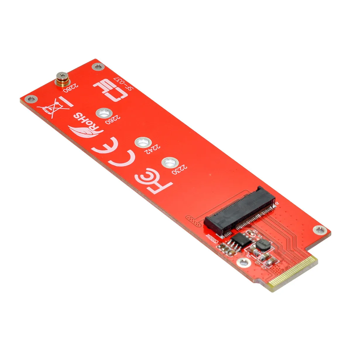 CY Xiwai M-key 4X NVMe NGFF адаптер хоста для линейки 1U GEN-Z EDSFF короткий SSD E1.S носителя