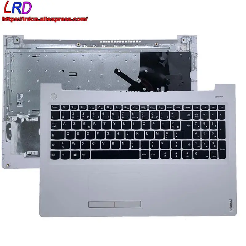 

FR French Keyboard With Shell C Cover Palmrest Upper Case Touchpad for Lenovo 510-15ISK IKB 310-15ABR IAP ISK Laptop 5CB0L81586