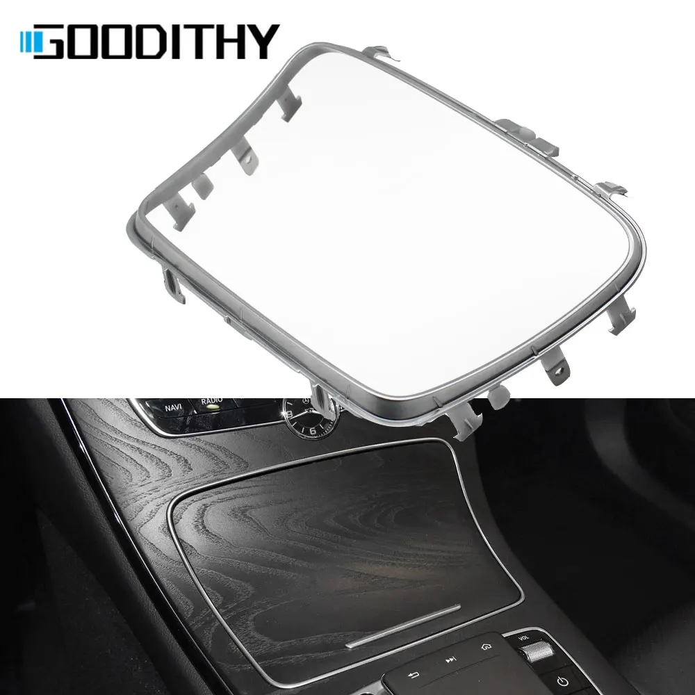 

Car Console Cup Holder Strip Trim Chrome Plating Outer Frame Cover For Mercedes BENZ E CLS Class W213 W238 Coupe W257 2136830500