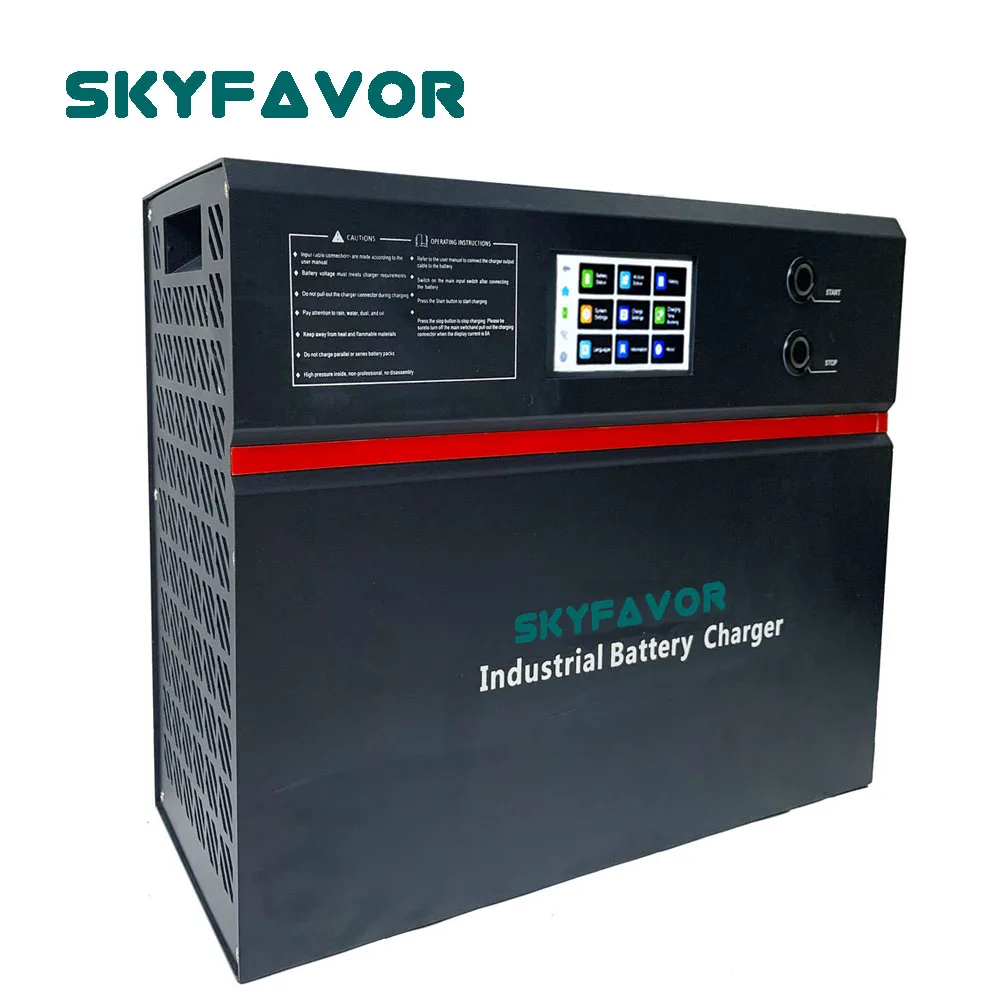 

Input 230V AC battery charger 24V 200A 36V 48V 100A 72V 84V 60A 96V 40A smart Automatic High power PFC battery charger machine