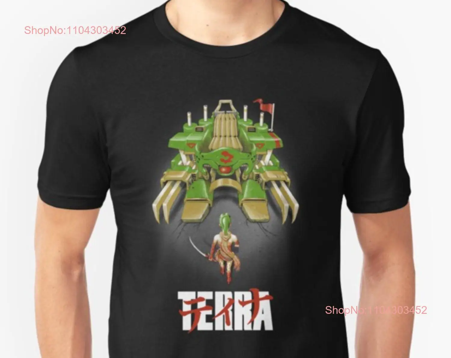 Футболка TERRA Final Fantasy VI с длинными или короткими рукавами