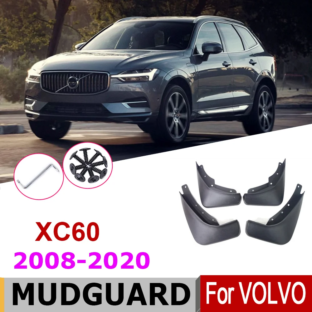 

Car Fender For For Volvo XC60 Accessories 246 156 2020-2008 Mudguard Car Fender Mud Guard Splash Flap Mudguards 2018 2009