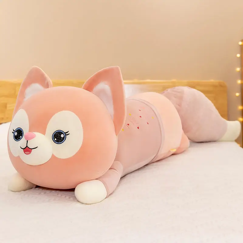 

Long Fox Pillow 110/160 Cm Plush Toy Soft Stuffed Plush Animal Kids Gift Home Decor Girl Gift