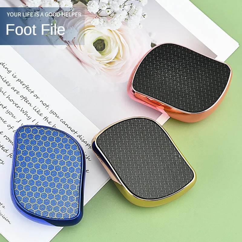 

Pedicure Board Nano Glass Multi-color Optional Exfoliate Easily Comfortable Durable Skin Care Foot Rubbing Board 86g Washable