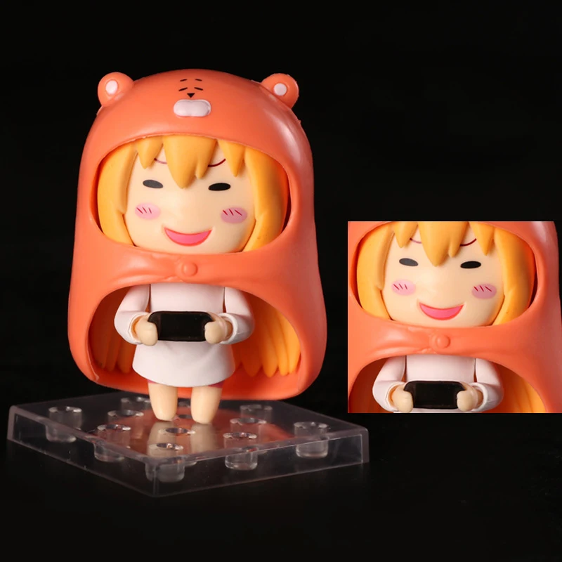 

Anime Himouto! Umaru-Chan Q Version Clay 524# Doma Umaru Movable Face-Changing Doll Figure Model Car Ornament Collectible Toys