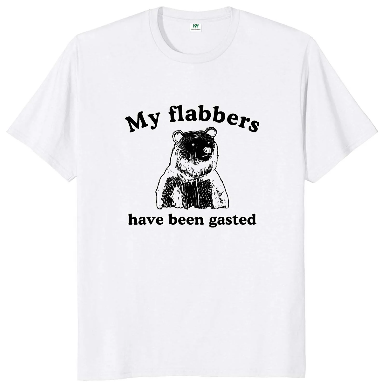 Футболка с надписью My Flabbers has Been Gasted модные мягкие повседневные футболки унисекс