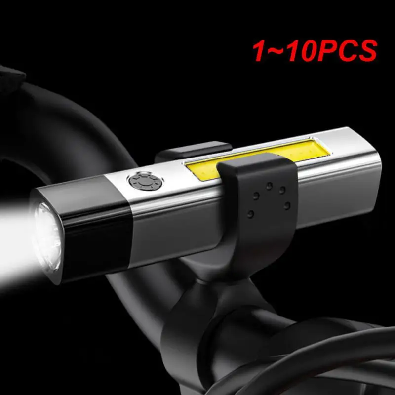 

1~10PCS Double Light Mini Glare Flashlight Floodlight Side Light Portable Rechargeable Power Bank Multi-Function Tent