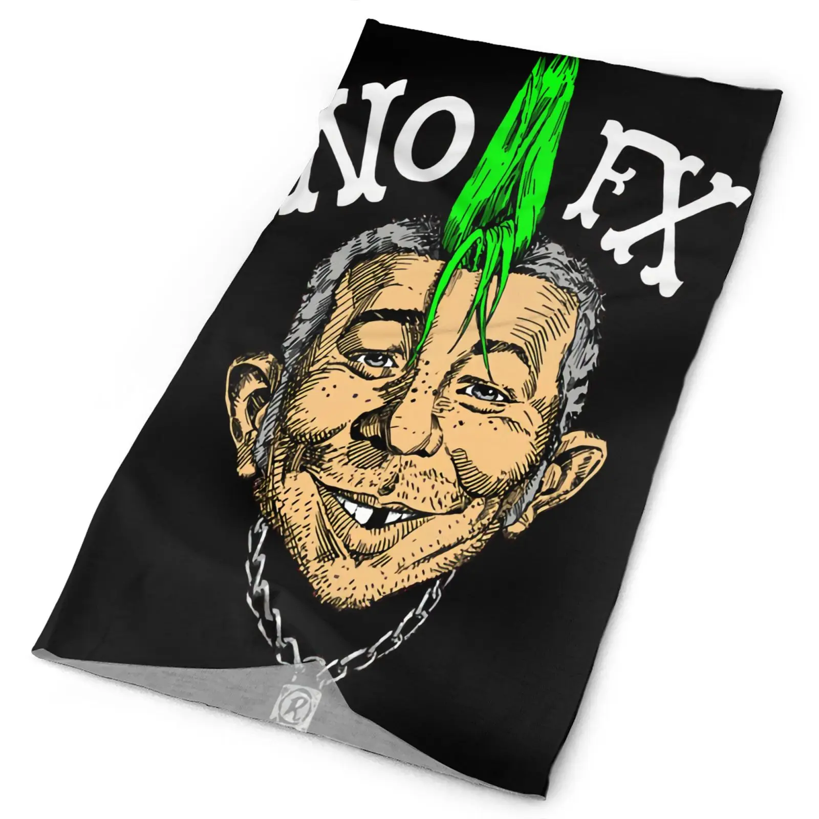 

Official Nofx By Chris Shary Limited Men's Bandana Snowboard Balaclava Tactic Scarf Shemagh Mask Facemask Skimask Mask For Men