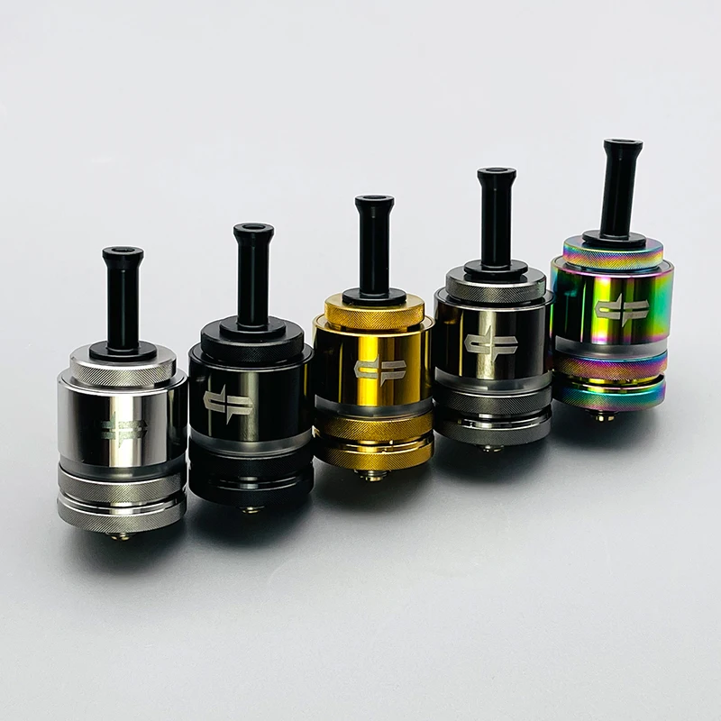 

DSX Siren V4 MTL RTA 22mm 2mL Tank Atomizer Rebuildable DIY Single Coil With 510 Mouthpiece Drip Tip Electronic Cigarette Tank