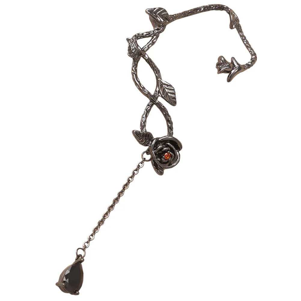 

Accessories Earring Cuffs Vintage Earrings Fairy Rose Women Non Full Copper Wraps Ears