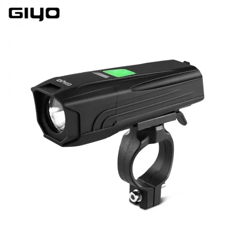 

Фонарь велосипедный GIYO, 2000 мАч, зарядка через USB