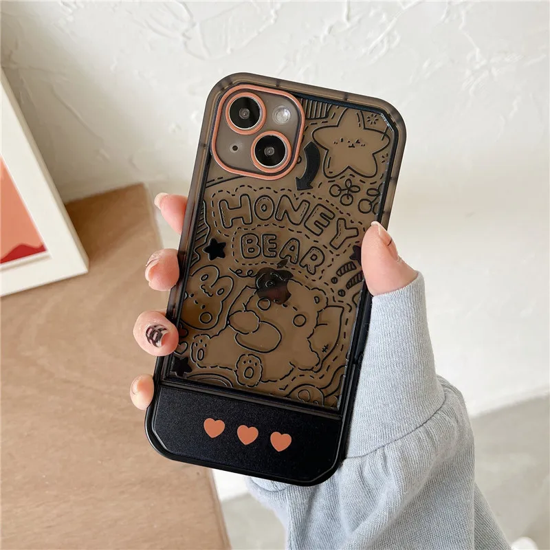 

Складной чехол-подставка в стиле ретро для iPhone 13 11 12 Pro Max Xs Max XR X