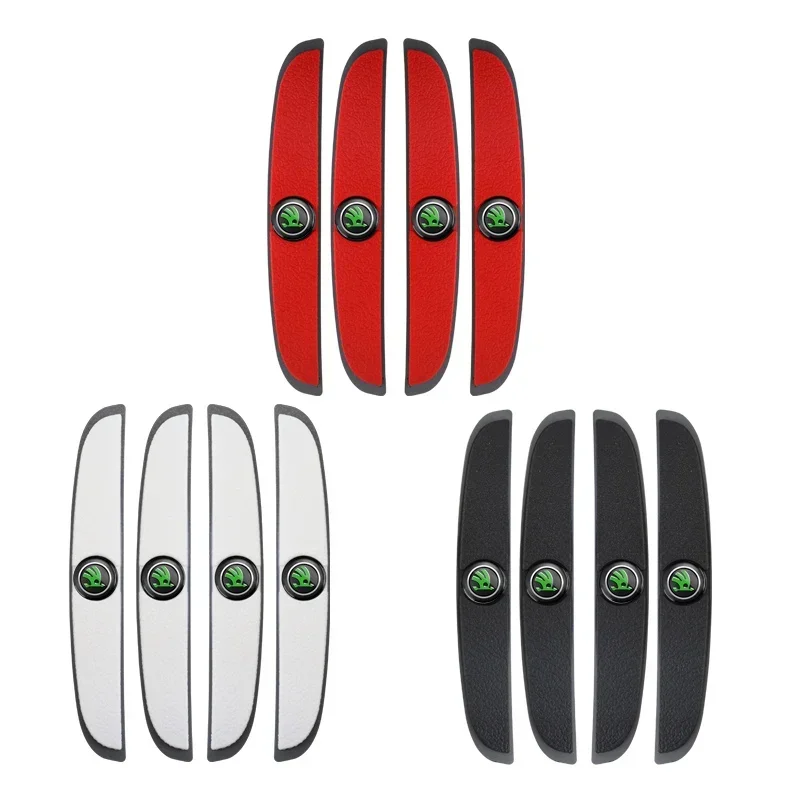 4 шт. Стайлинг автомобиля полоса против столкновений наклейка на зеркало заднего