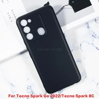 fitted case for tecno spark go 2022 soft black tpu case for tecno spark 8c %d1%87%d0%b5%d1%85%d0%be%d0%bb phones case coque on spark go 2022 case cover