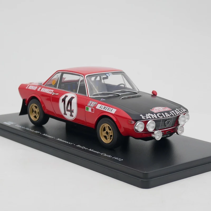 Ixo масштаб 1:24 литой под давлением сплав Lancia Fulvia HF WRC 1972 игрушки модели автомобилей