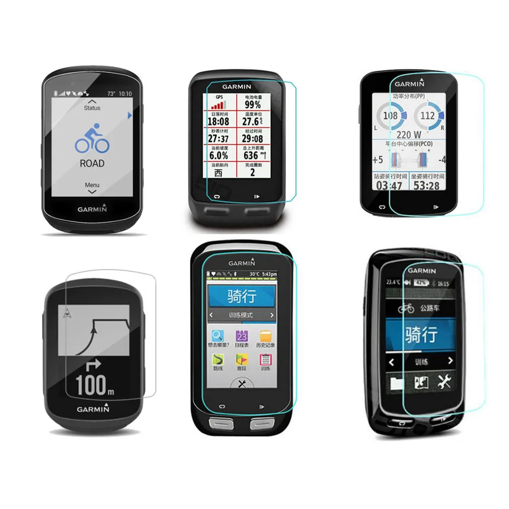 Защитное стекло для Garmin edge 520/530/830/820/1000/1040 Solar/1030/130 Plus |