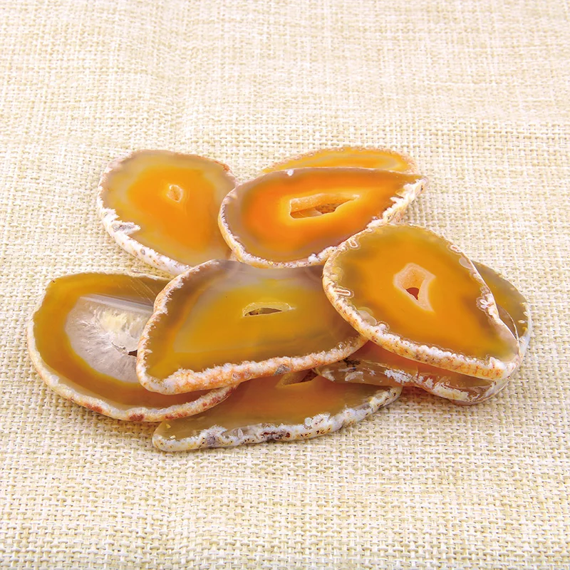 

Натуральные агаты без отверстий vinswet 50-80 мм