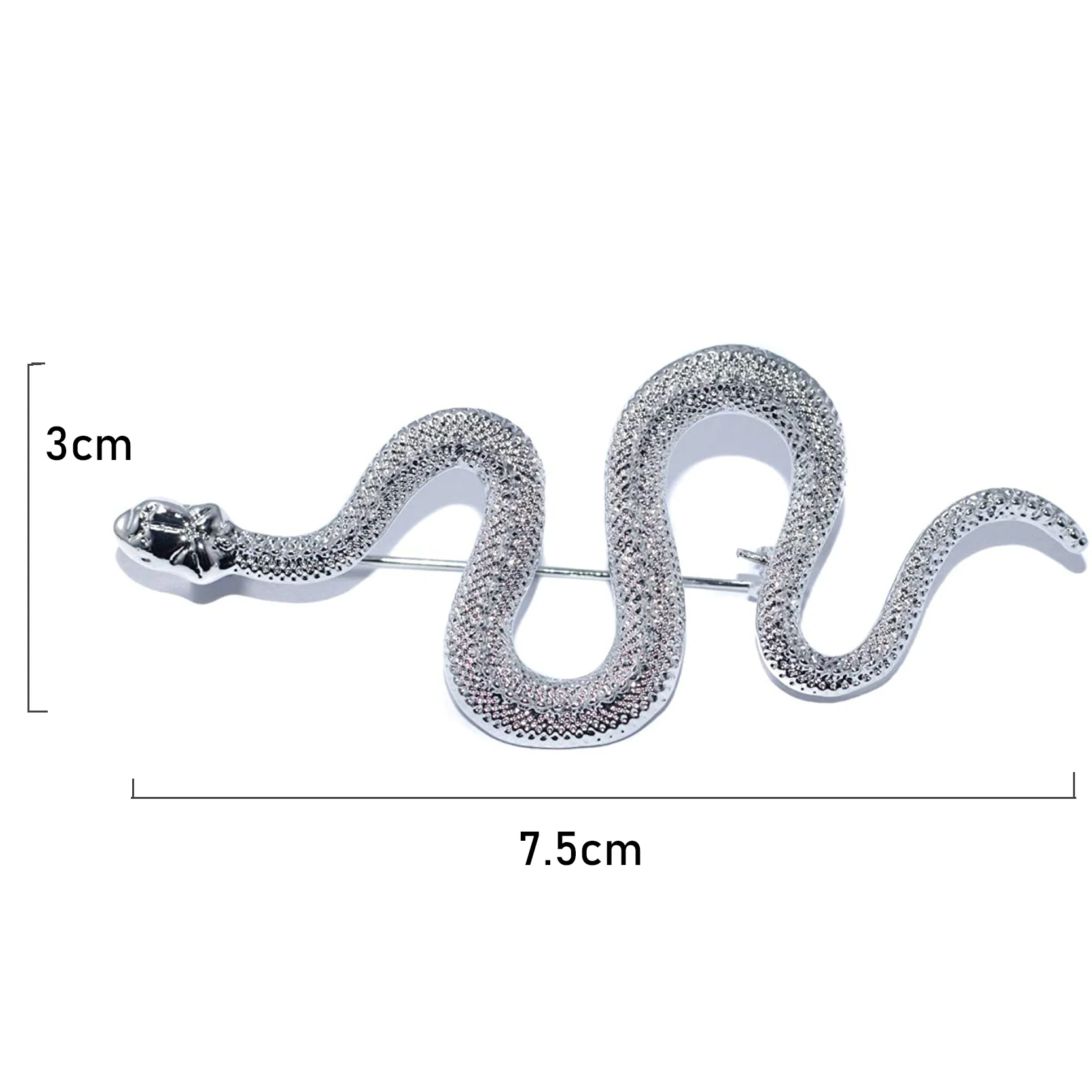 Cute Metal Snake Brooch Pins Brooches for Women Men Vintage Punk Animal Pin Party Coat Apparel Jewelry Gifts |