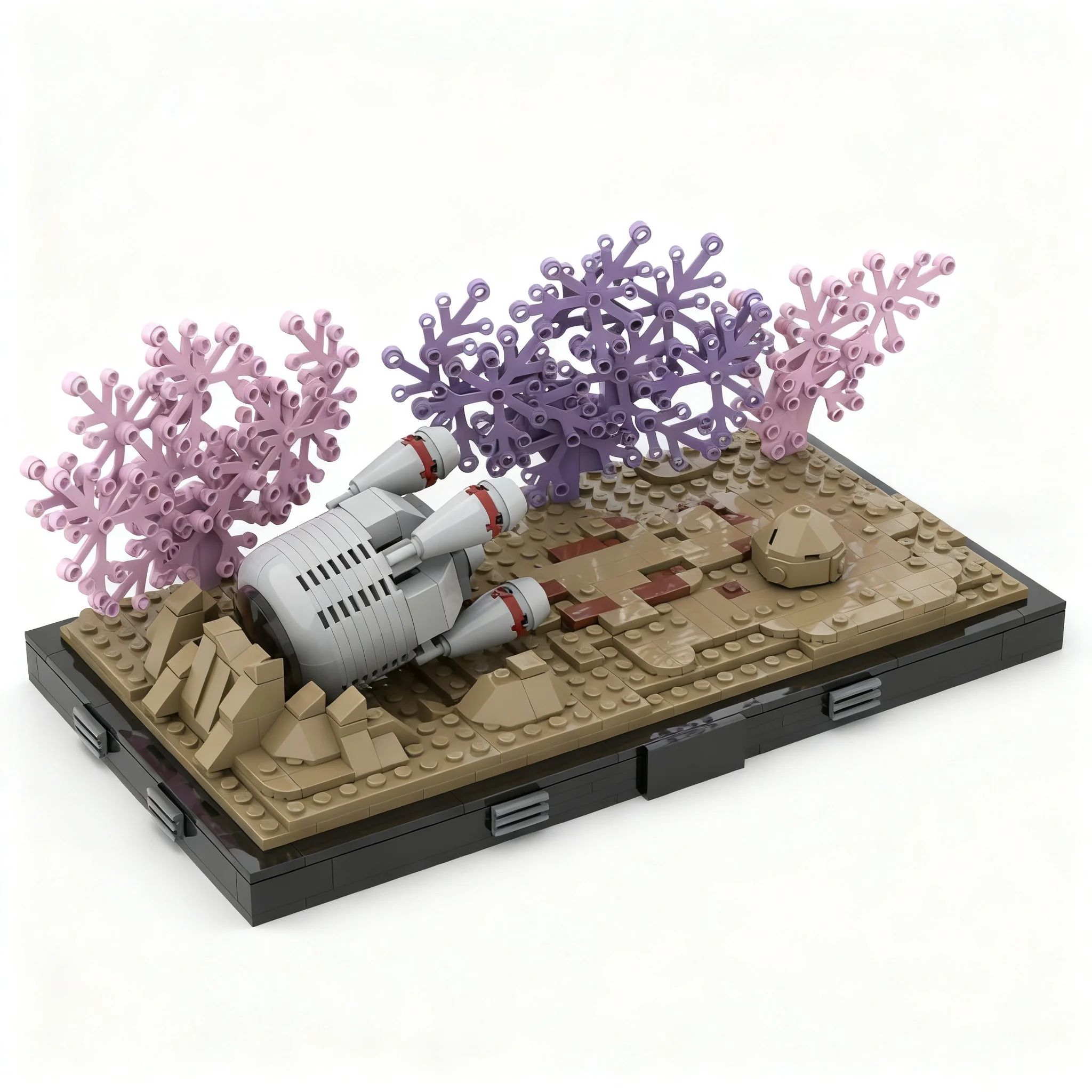 490 деталей MOC Star Battle: Галактический конфликт, Эпизод 1 – Модель-конструктор «Притворная атака», архитектурная игрушка, подарки на день рождения, набор для творчества из кирпичиков (art.: 3920dc74ef8fa) - 3920dc74ef8fa