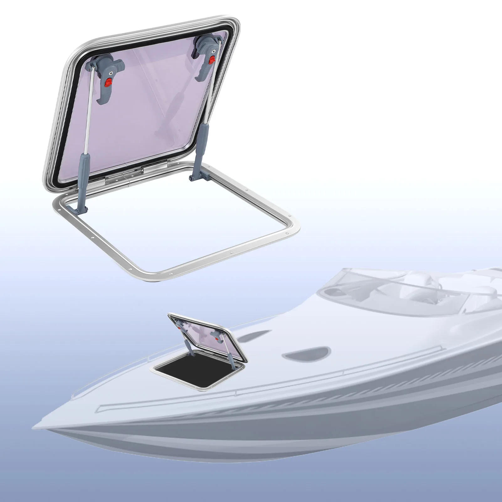 Окно для лодки 500*500 мм герметичное водонепроницаемое устойчивое к