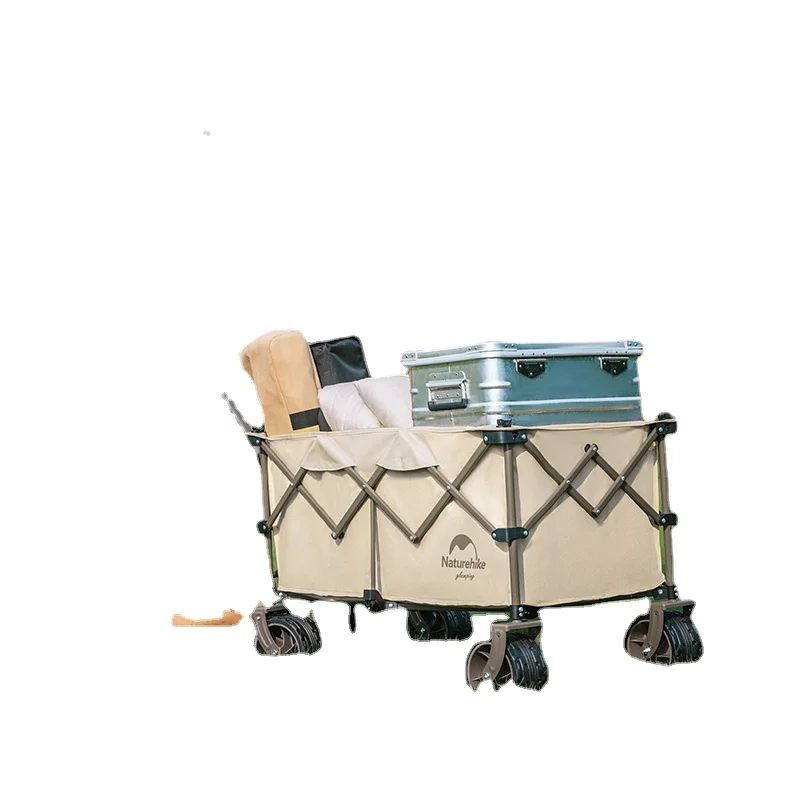 

YY Folding Camping Cart Outdoor Portable Camp Car Camping Trailer