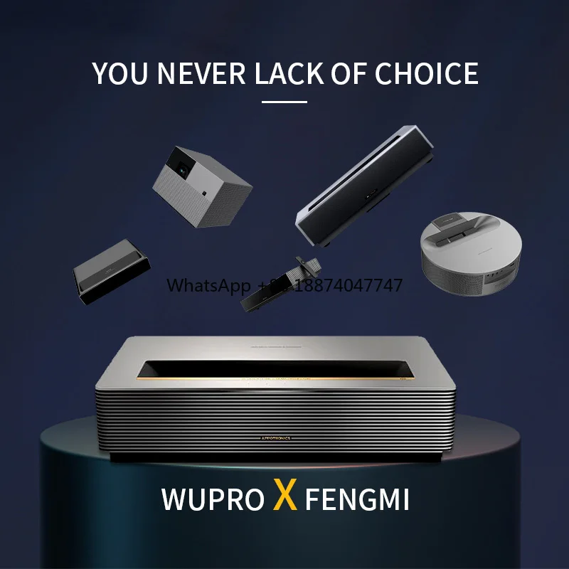 [WUPRO x FENGMI]2400 ansi поддержка ТВ 8K global Fengmi 4k PRO лазерный проектор для домашнего