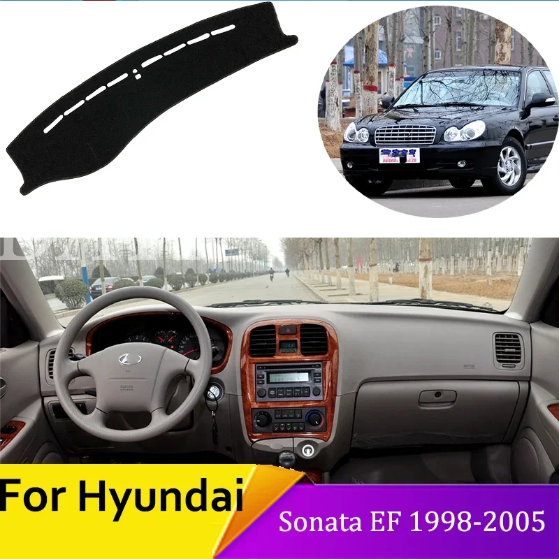 Противоскользящий коврик для приборной панели Hyundai Sonata EF 1998 1999 2000 2001-2005