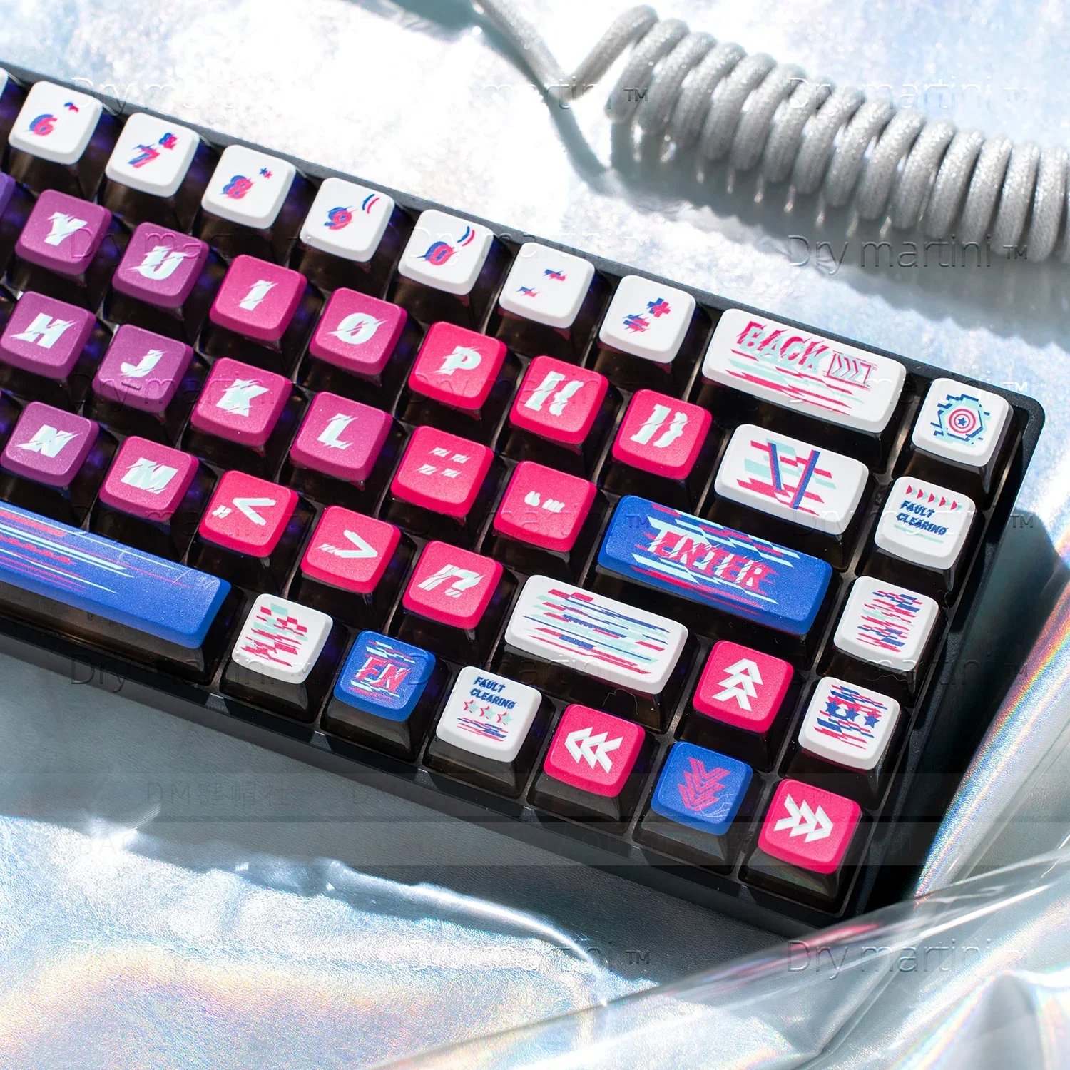 Механическая клавиатура Raven68 магнитная ось изготовленная на заказ 8000 Гц RGB Valraon