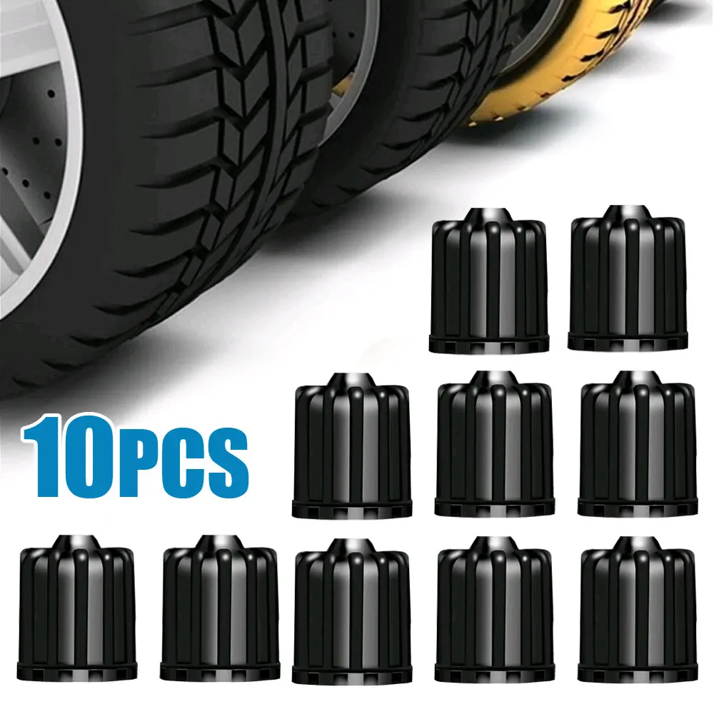 

10 шт. пластиковые колпачки для колес TPMS колпачки для клапанов шин с резиновым уплотнением колпачки аксессуары для автомобильных шин TPMS износостойкие колпачки для сосков