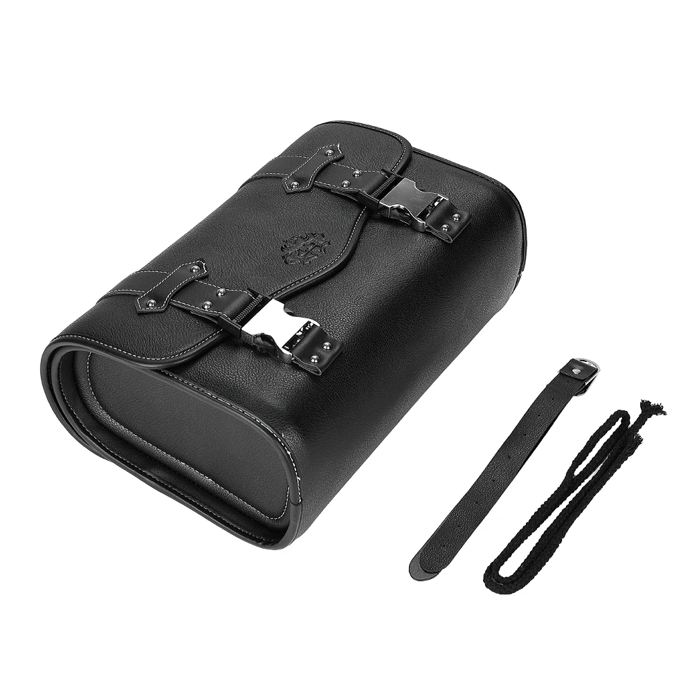 

Motorcycle Tool Bag Square Bag Retro PU Waterproof Saddlebag Universal bag For Rebel 1100 500 For Kawasaki VN250