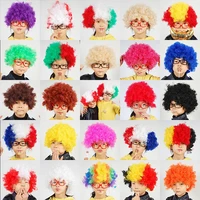 world cup flag wig blast headgear carnival festival dress up props party decoration accessories for soccer football fans