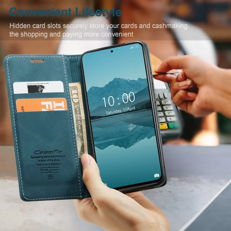 For Xiaomi 13 Lite 12 T Redmi Note 11 Pro 10 s Flip Case Leather Magnet Book Funda Mi 12T 11 Lite 10T 12C 12X 11T Wallet Cover
