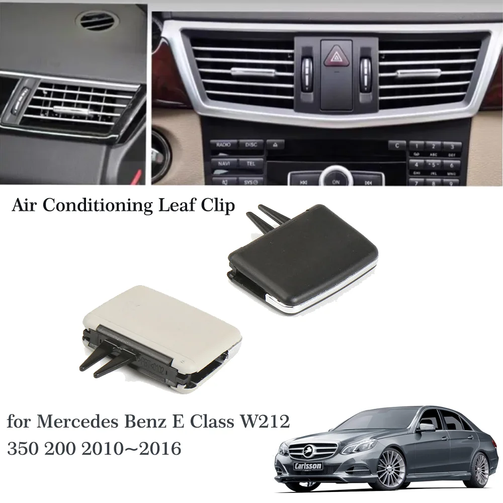 

Air Conditioning Leaf Adjust Clip Repair Kit Front Vent Outlet Tab for Mercedes Benz E Class W212 350 200 2010~2016 Accessories