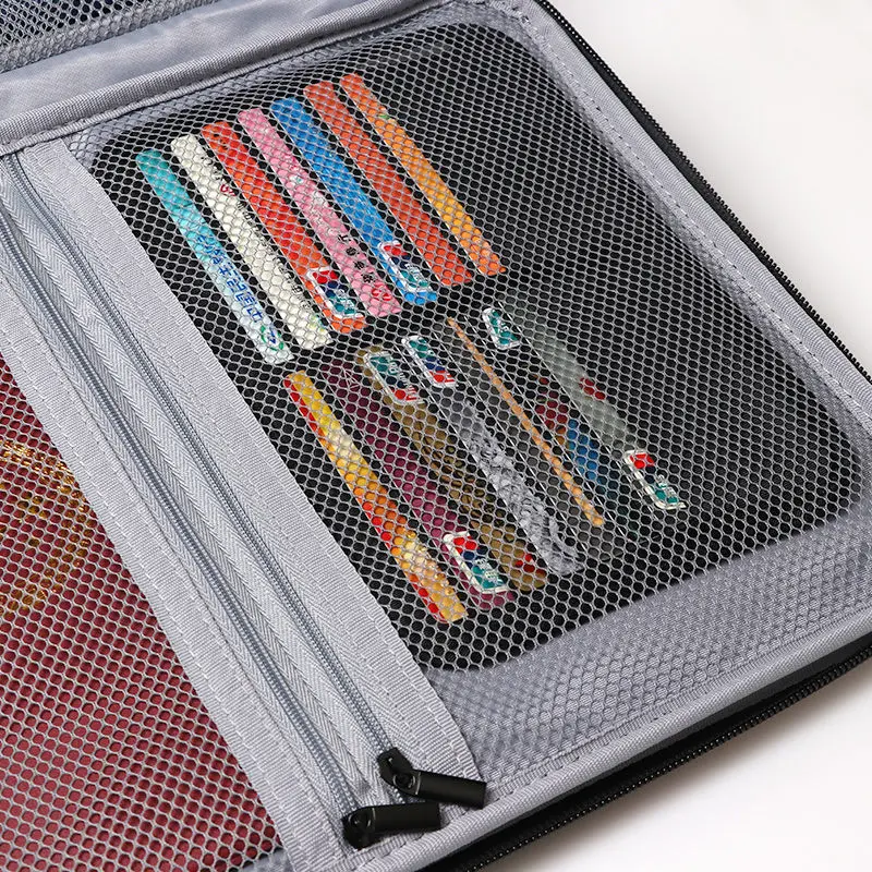 Large Capacity Multi-Layer Document Tickets Storage Bag Multifunction File Organizer Case Home Travel Passport Briefcase Supplie