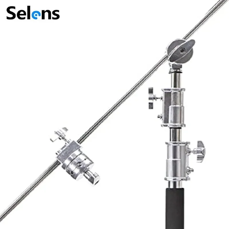 Легкий 49 - дюймовый кронштейн Selens удлиненный рычаг рукоятки с резьбой 1 / 4 &quotи 3
