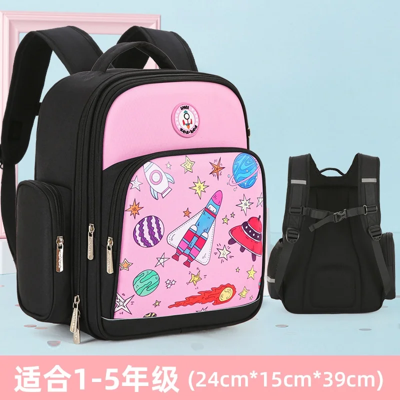 Girls Unicorn Boys Dinosaur Cartoon Backpacks New Fashion High-capacity Children Students Rocket Spine Protecting Schoolbags Hot