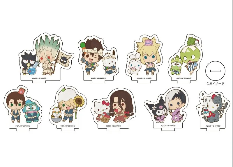 

Anime Dr.STONE Senku Gen Chrome Ukyo Shishio Tsukasa Acrylic Figure Stand Figure 2578 Kids Collection Toy