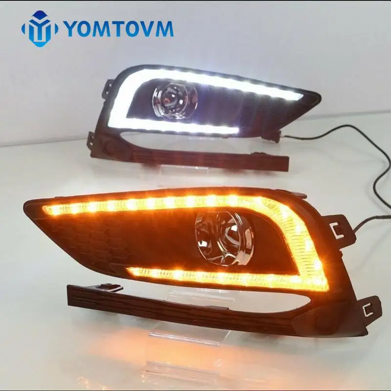 2 шт. Автомобильные противотуманные фары с указателем поворота 12 В