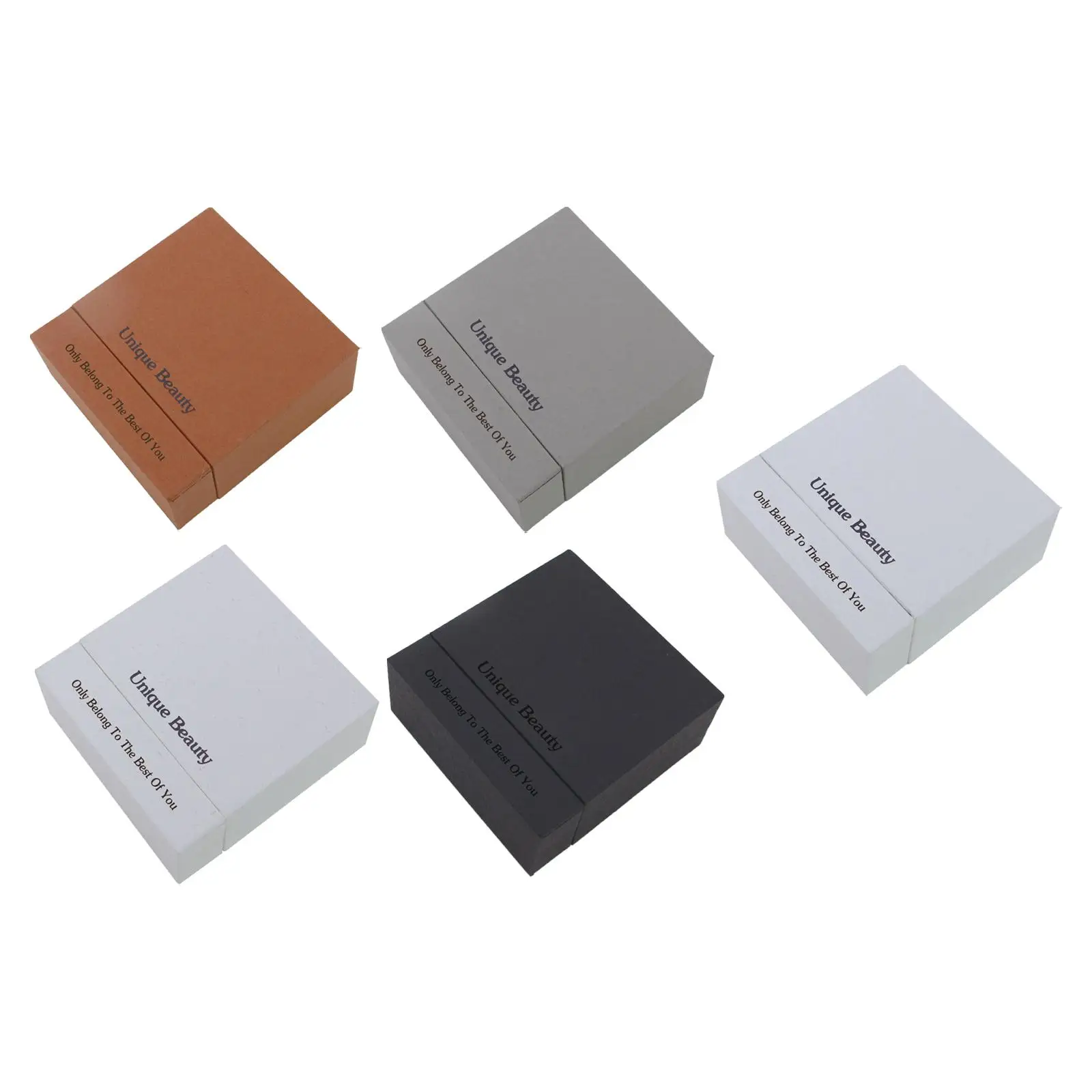 

Drawer Jewelry Packaging Box Necklace Earrings Ring Box for Birthday Wedding