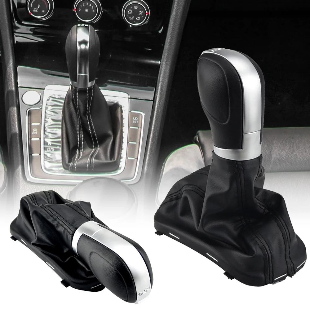 

Automatic DSG Car Gear Shift Knob Shifter Lever Dust Cover for Golf 6 Jetta MK6 EOS MK5