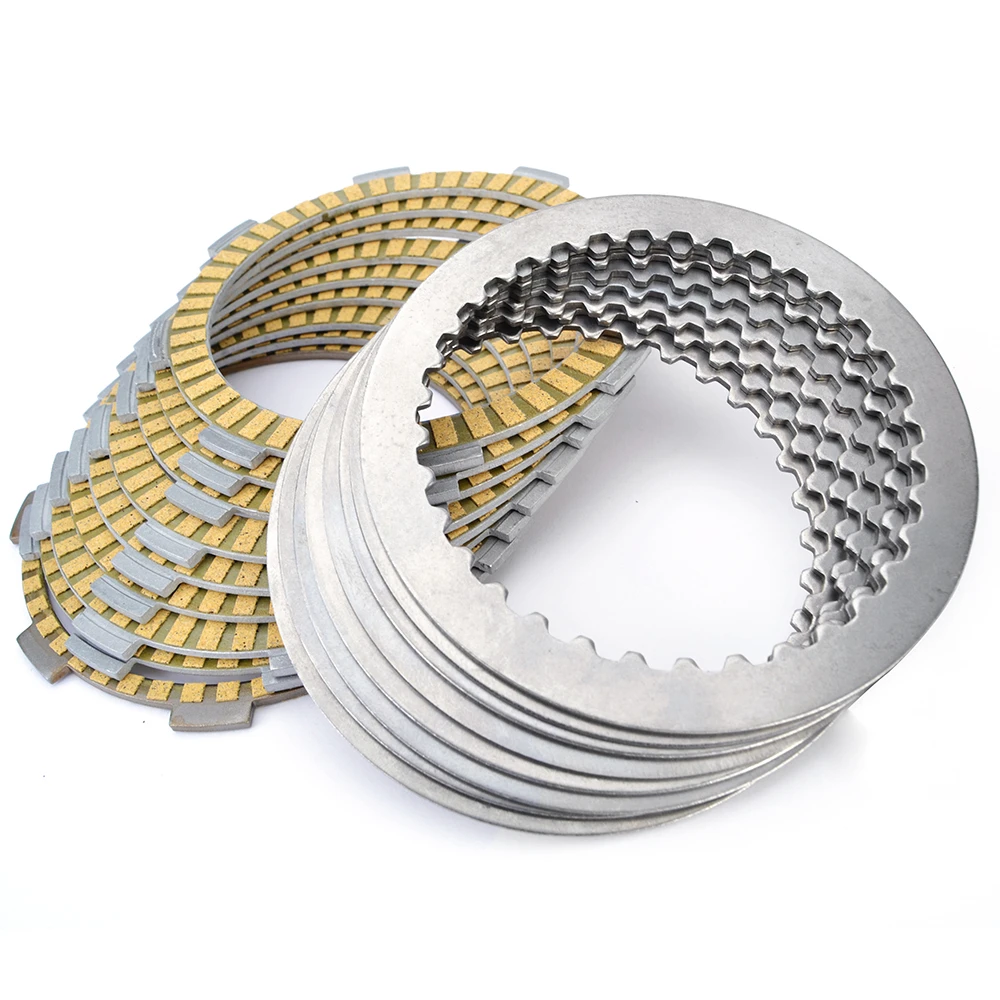 

Clutch Friction Plates For Honda VFR400 VF500C Magna V30 VF500F Interceptor For Suzuki RF400 GSX400 Impulse Type S RV400 RP/RR