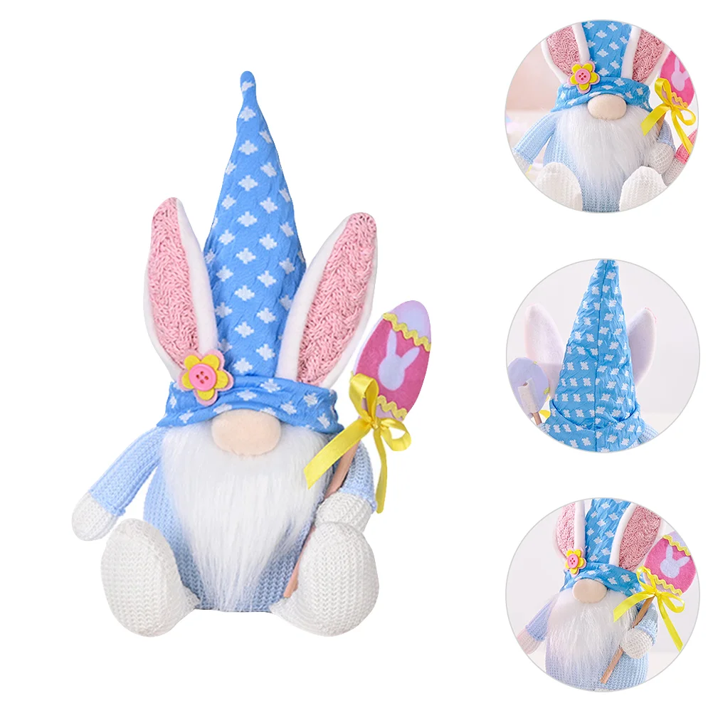 

1pc Easter Styled Gnome Dolls Faceless Dolls Desktop Decor for Home Party