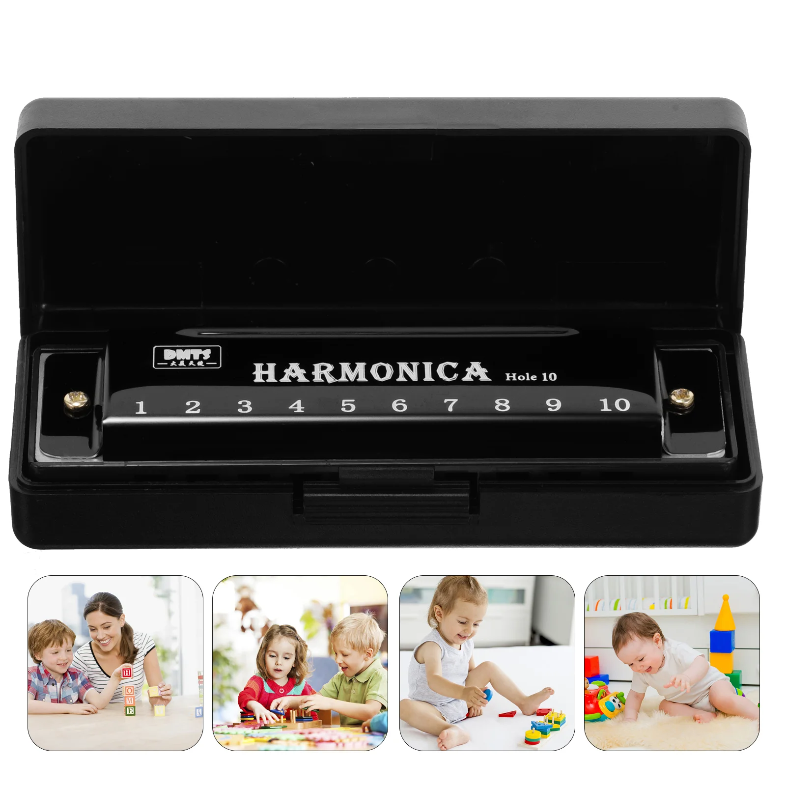 

Harmonica 10 Holes 20 Tones Harmonica Professional Mouth Harp Beginner Instrument Gift