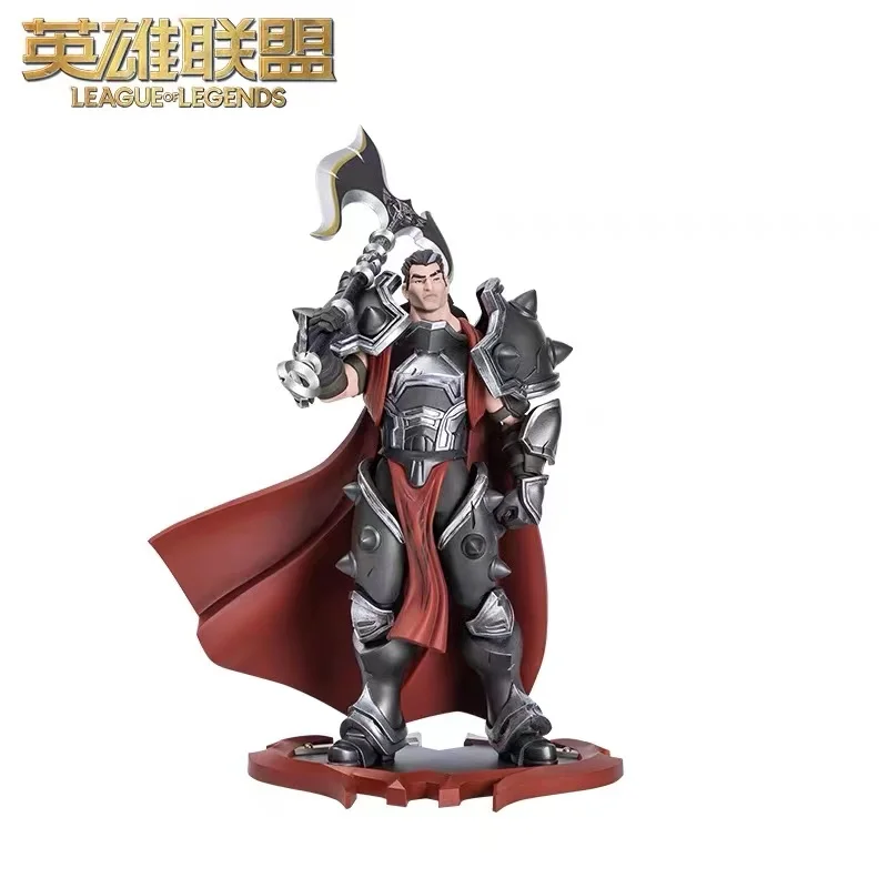 

In Stock Original League of Legends the Hand of Noxus Darius Statue Anime Figures PVC Collectible Model Toys Ornaments Desktop