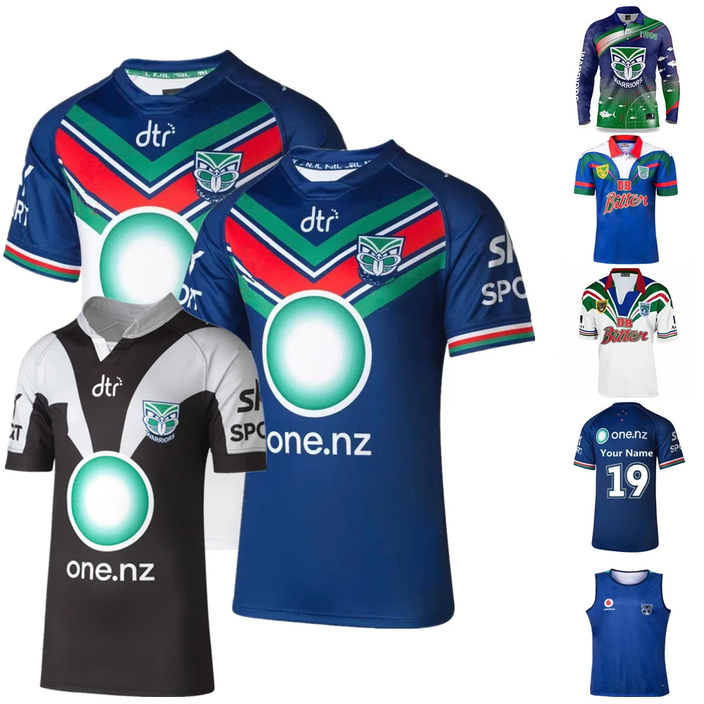 

Warriors 2023 2024 Heritage rugby jersey HOME away Rugby shirt New Zealand WARRIORS Jerseys t-shirt big size 4xl 5xl Custom name