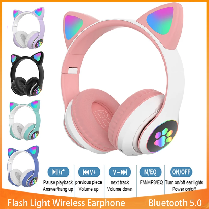

Беспроводные наушники Xiaomi Mijia Flash Light, гарнитура Bluetooth 5,0, симпатичные наушники с микрофоном для смартфонов IPhone Samsung Huawei