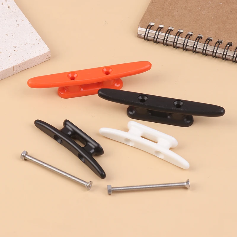 Нейлоновые низкие плоские скобы с открытым основанием 2 винтами для морской