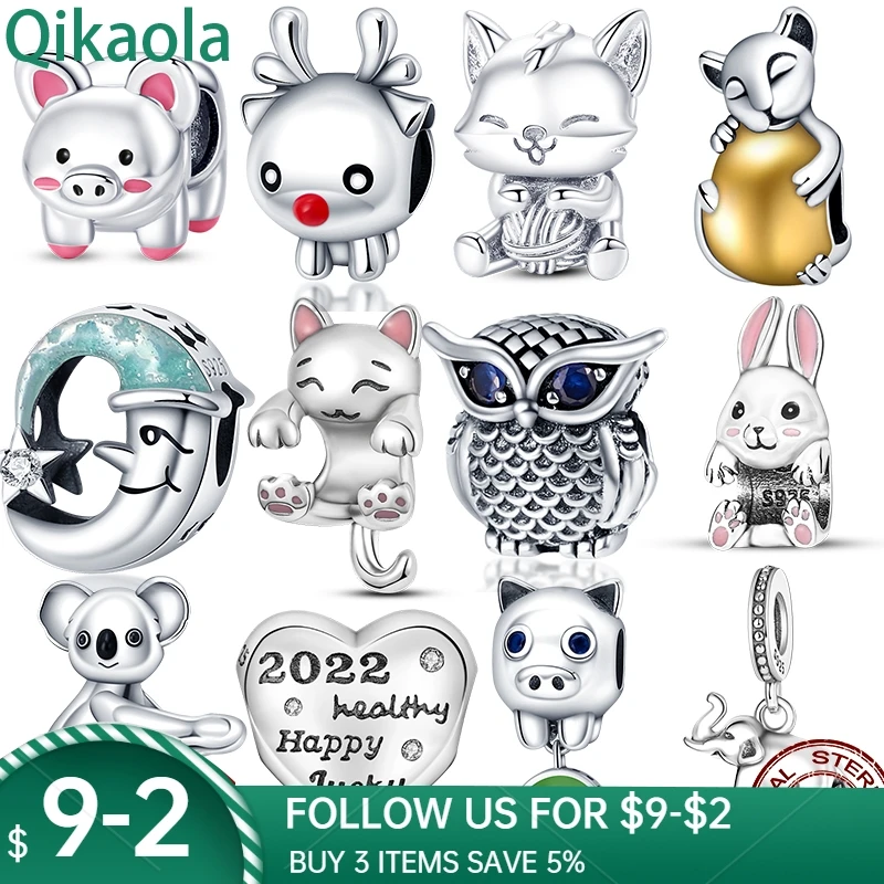 Эксклюзивный веер серебряный цвет Серия животных шарм подходит для